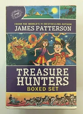 James Patterson Treasure Hunters: 4 Book Boxed Set New Sealed • $51.54
