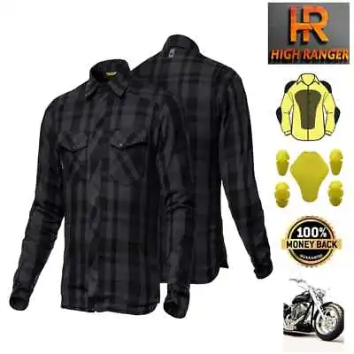 Men Motorbike Lumberjack Shirts Jackets Reinforced With DuPont™ Kevlar® Fiber • $139.99