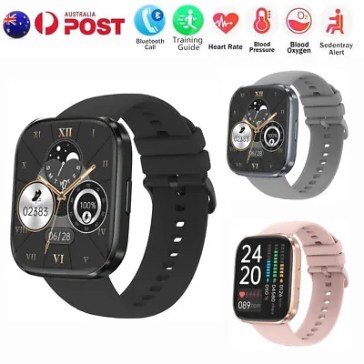$38.95 • Buy Smart Watch Bluetooth Call Blood Pressure Fitness Tracker Heart Rate Sport Watch