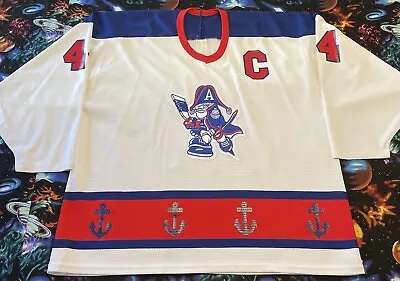 Vintage Bauer AHL Milwaukee Admirals Gino Cavallini Hockey Jersey • $229.99