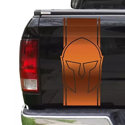 Spartan Helmet Molon Labe Truck Tailgate Vinyl Decal Sticker Fits Most Trucks • $19.99