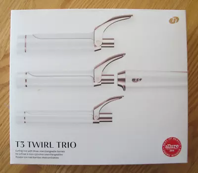 T3 Twirl Trio Curling Iron With Three Interchangeable Barrels 76584 • $189.99