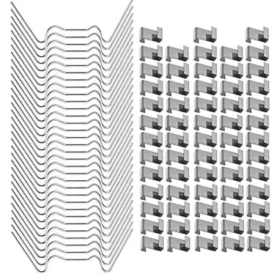 150 Pcs Greenhouse Glass Clips Spring Greenhouse Glazing Clips For Glass Halls • £8.50