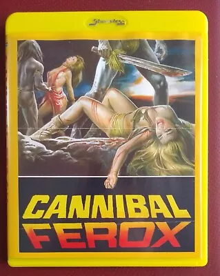 Cannibal Ferox (Shameless Numbered Edition  Blu-ray) WITH SICK BAG • £15