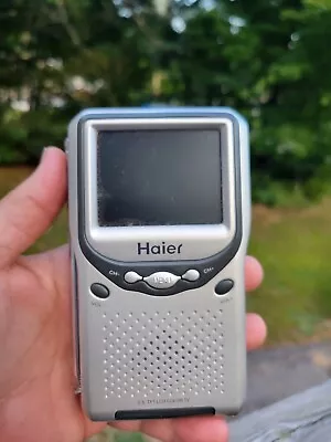 Vintage  Haier Color  2.5 TFT Handheld LCD TV  • $65