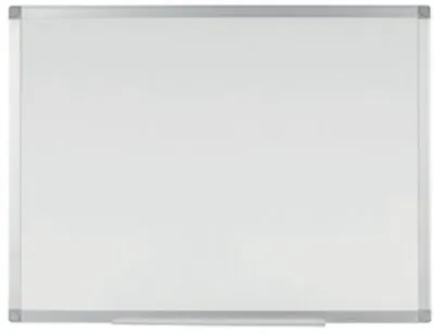 Q-Connect Aluminium Magnetic Whiteboard 1200x900mm • £44.02