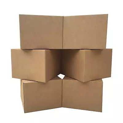 Uboxes 6 Large Corrugated Moving Boxes 20  X 20  X 15  • $24.28