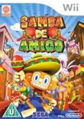 Samba De Amigo (Nintendo Wii 2008) FREE UK POST • £4