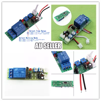 $7.80 • Buy DC 5V/12V/24V ON OFF Module Infinite Loop Cycle Timing Timer Time Delay Relay 