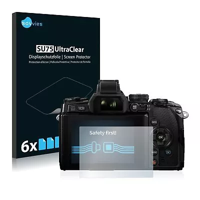 Olympus OM-D E-M1  6 X Transparent ULTRA Clear Camera Screen Protector • $21.84