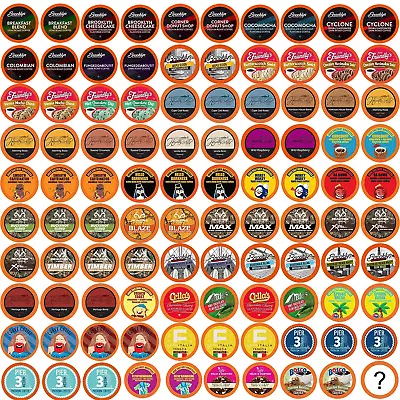 Coffee Lovers Pods Assorted Variety Sampler Pack - Compatible W/ K Cup 2.0 100Ct • $62.99