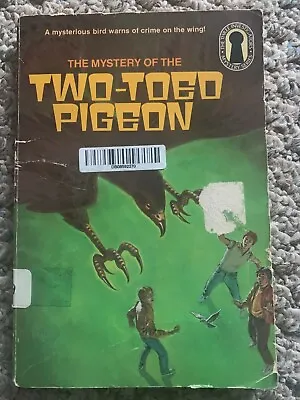 Hitchcock Three Investigators Mystery Of The Two Toed Pigeon Marc Brandel Arthur • $12.96