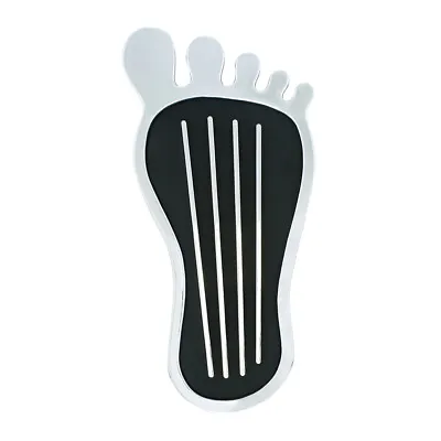 Universal Car Truck Chrome Barefoot Big Foot Shape Accelerator Gas Pedal Cover • $27.06