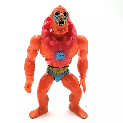 1981 Masters Of The Universe 8 Back BEAST MAN Figure Vintage MOTU • $15.99