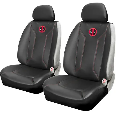 For Jeep New Marvel Comics Deadpool Car Truck SUV Sideless Seat Covers Set • $60.32