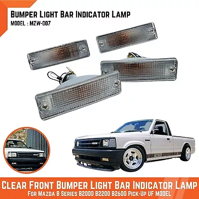 Clear Bumper Turn Signal Light Lamp For Mazda B Series B2000 B2200 B2600 UF • $27.95