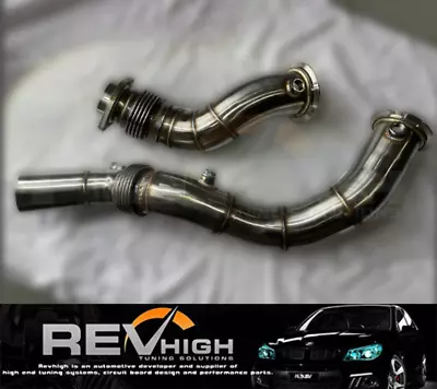 $609.09 • Buy 2014-19 BMW 3.5 - 3  S55 F80 F82 M3 M4 Downpipe Down Dump Pipe Exhaust