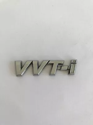 Toyota   VVT-i   Badge Emblem Genuine & Original. GC. #85L Free Post! • $14.15