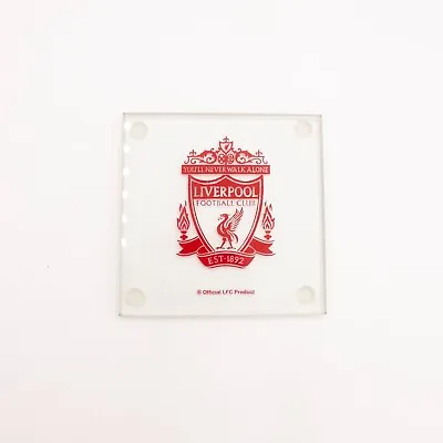£13.99 • Buy Liverpool FC Official 4 Pack Glass Drinks Coaster Set