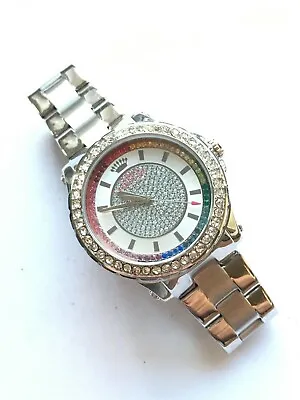 £39.99 • Buy Juicy Couture Ladies' Pedigree Stainless Steel Shavorovski Stone Bracelet Watch