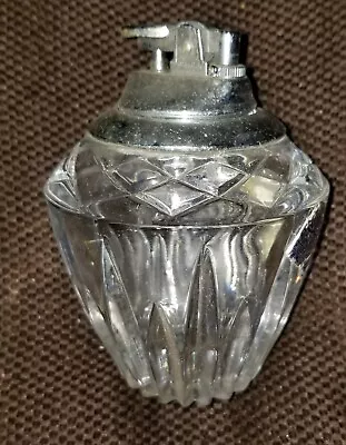 Vintage Princess House Highlights Lead Crystal Table Lighter • $26