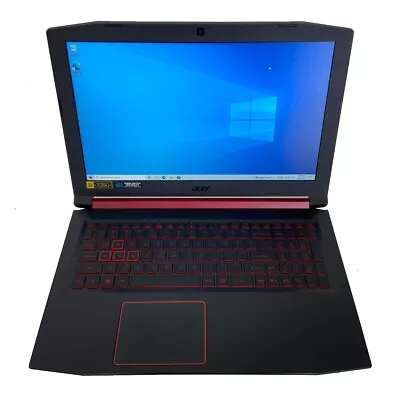 Acer Nitro 5 15.6  Gaming Laptop I7-8750H 16GB RAM 128GB SSD + 1TB GTX 1060 W10H • $989