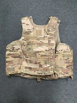 Improved Multicam Tactical Plate Carrier W/ Soft Ballistic Inserts New Small • $699.95