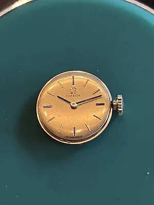 EXTREMELY RARE Omega Cal. 620 Movement With A Solid 18k Gold Dial 0.750 • $110