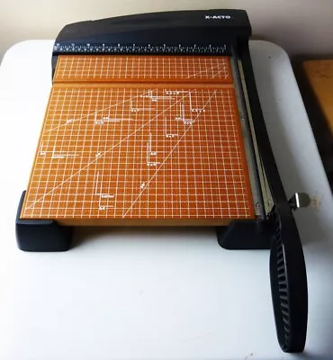$26.95 • Buy Vintage X-ACTO Paper Cutter Heavy-Duty  Guillotine Trimmer, 12x12 #26312