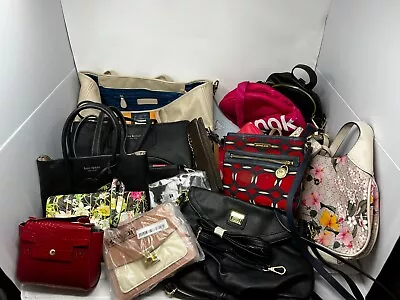 Lot Of 16 Woman's Bag's Michael Kors Reebok Guess Nautica And Etc • $42