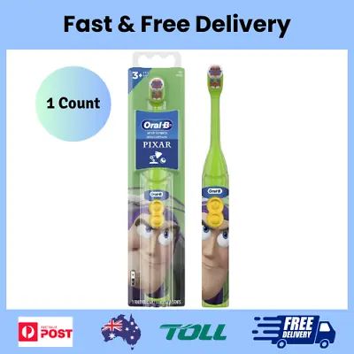 Oral B Kids Toy Story Electric Toothbrush Soft Battery Teeth Dental Care Cleaner • $15.55