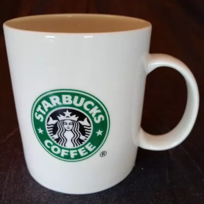 Vintage Starbucks 2001 Barista Series 16 Oz Ceramic Coffee Tea Mug White Mermaid • $12.47