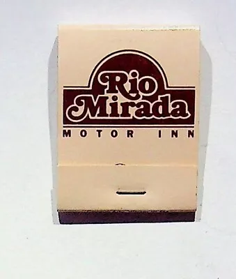 Rio Mirada Motor Inn Lancaster Ca Matchbook Matches • $5.95