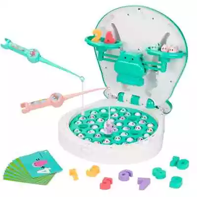 2 In 1 Math Game Fishing Toy Magnetic Fishing Game For 3 4 5 Years Old Boy Girl • $17.99