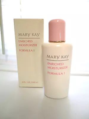 Mary Kay ~ ENRICHED MOISTURIZER  Formula 1 Dry Skin ~ New Old Stock In Box • $42.99