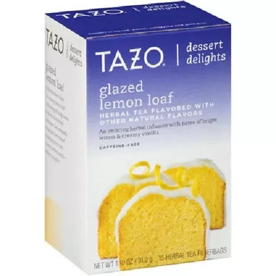 £9.49 • Buy Tazo Tea Glazed Lemon Loaf