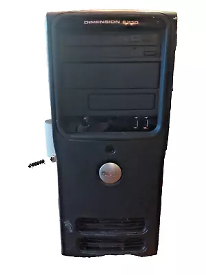 DELL DIMENSION E310 PC INTEL PENTIUM 4 HT 3.0 GHz 512MB 80GB WINDOWS XP MEDIA • $125