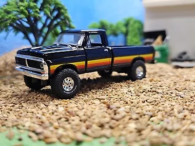 CUSTOM MADE 1970 Ford F-100 Truck 1:64 Scale 4x4  Pickup Greenlight Ertl Farm • $34.95