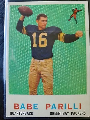 1959 Topps Set-Break #107 Babe Parilli PRINT LINE • $9.97