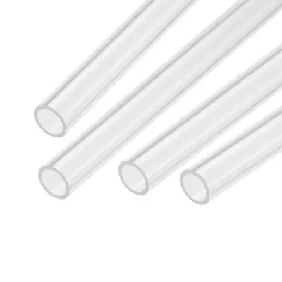 4pcs Acrylic Pipe Clear Rigid Tube 12mm ID 15mm OD 14  For Lamps And Lanterns • $14