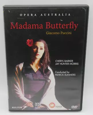 Puccini: Madama Butterfly Opera Australia Dvd Cheryl Barker Jay Morris Italian • $9.99