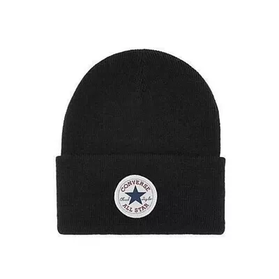 Converse Unisex Adult Chuck Embroidered Patch Beanie (RD2202) • $37.31