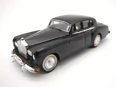 Vintage 1960's Ideal Motorific Black Rolls Royce Battery Operated 1:43 Slot Car • $29