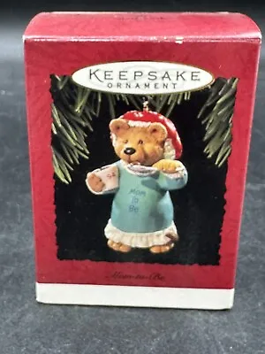 Hallmark Keepsake Ornament 1994 Mom To Be Mommy Bear VTG Pregnant • $12.49