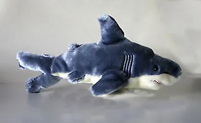 NEW PLUSH SOFT TOY Wild Republic Cuddlekins 78216 Great White Pointer Shark 30cm • $24.95