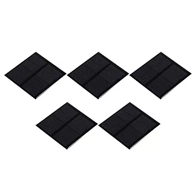 Mini Solar Panel Cell 2V 150mA 0.3W 60mm X 60mm For DIY Project Pack Of 5 • $12.30