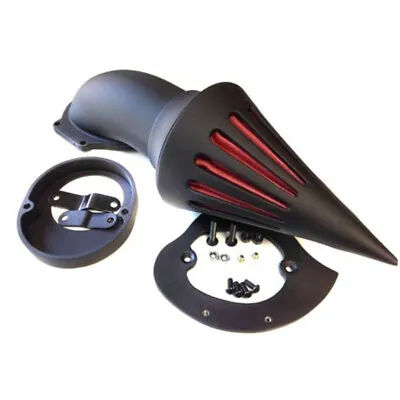 $140.59 • Buy Spike Air Cleaner Kit Intake Filter For Yamaha V-Star 650 1986-2012 Black Mat