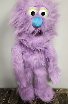 Silly Puppets Fuzzy Purple Monster Full Body Hand Puppet Plush 24  No Rod • $47