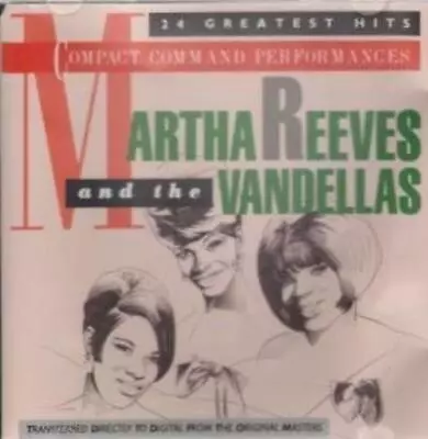 Martha Reeves And The Vandellas : 24 GREATEST HITS CD FRENCH MOTOWN 1986 CD • £9