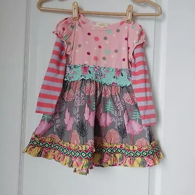 Matilda Jane Little Girls Easter Multicolored Dress Size 2 • $28